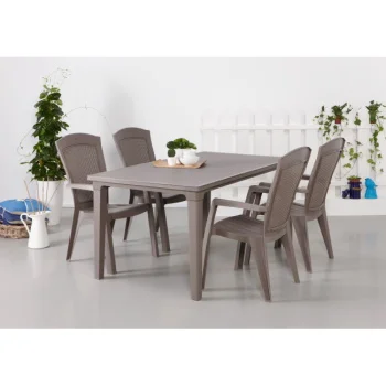 Curver baštenska stolica Minesota cappuccino CU 209720-1